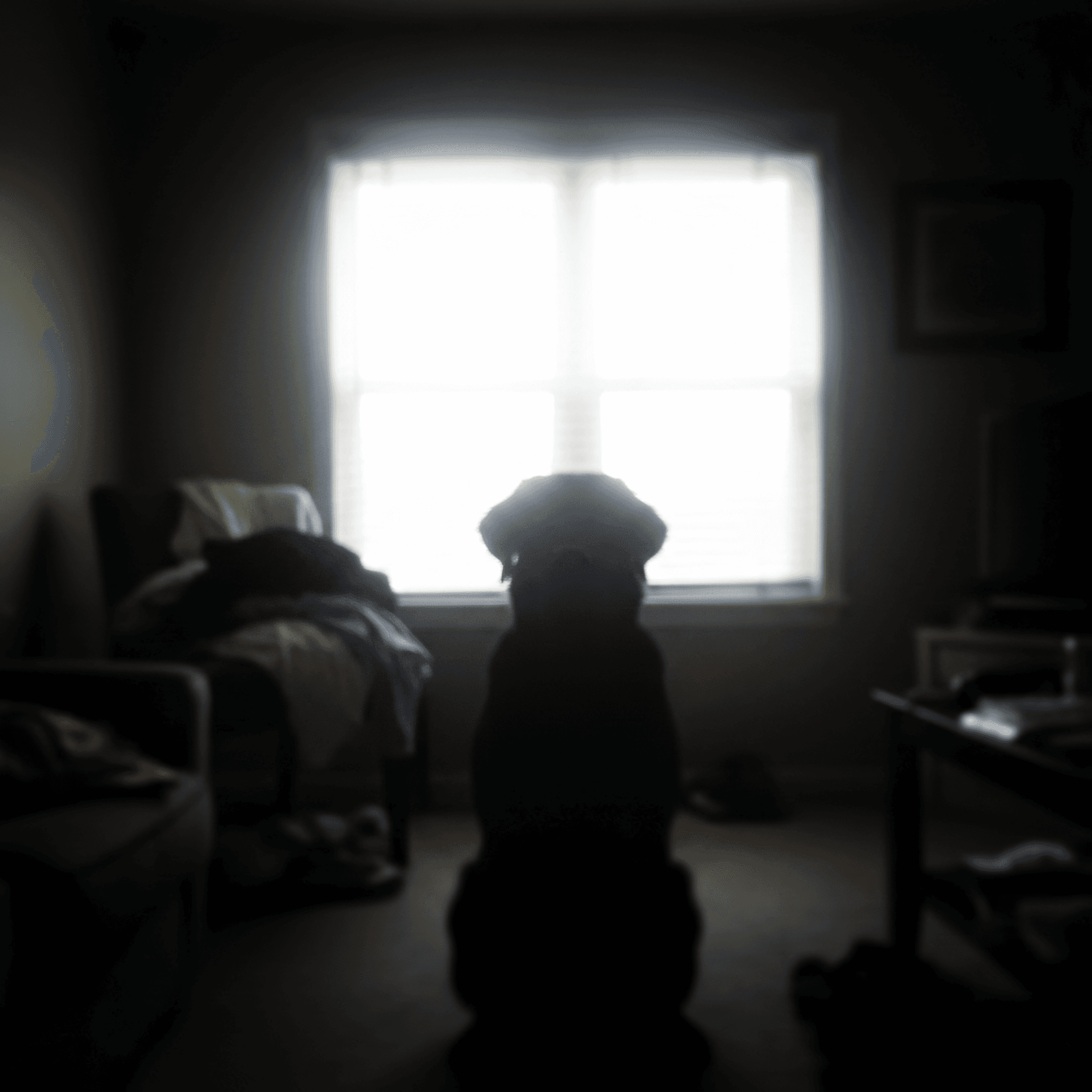 Bad example: Backlit silhouette, hard to see details