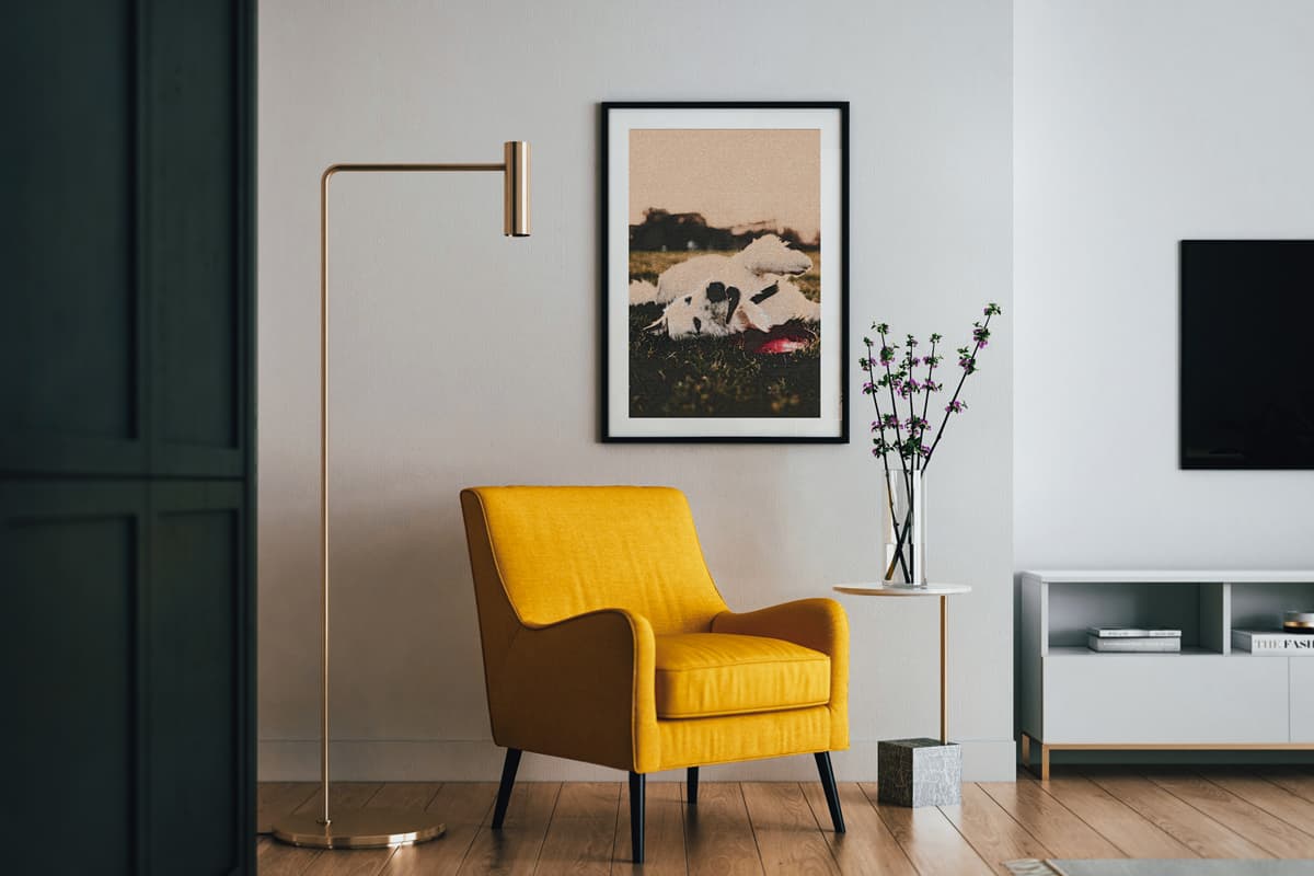 Portrait in Room