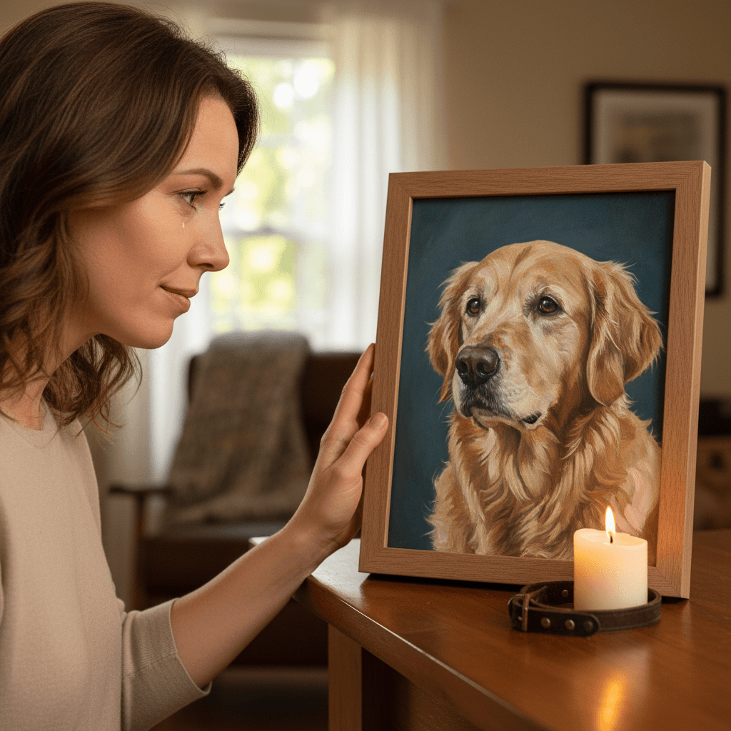 In Loving Memory: How a Pet Portrait Helps You Heal
